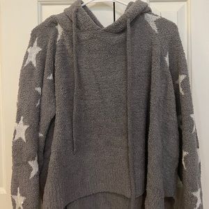 Harper Ro Hooded Star Sweater